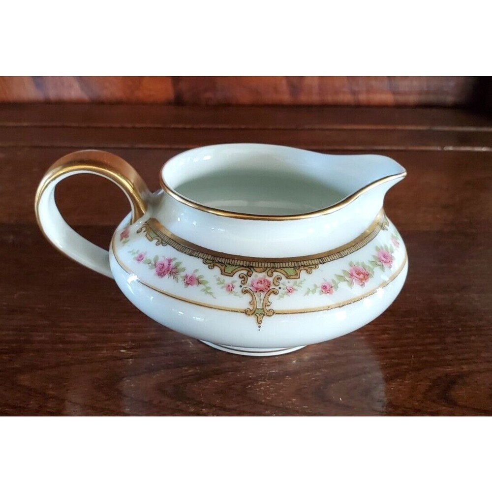 Theodore Haviland Creamer Pitcher Limoges France Schleiger 618 Discontinued